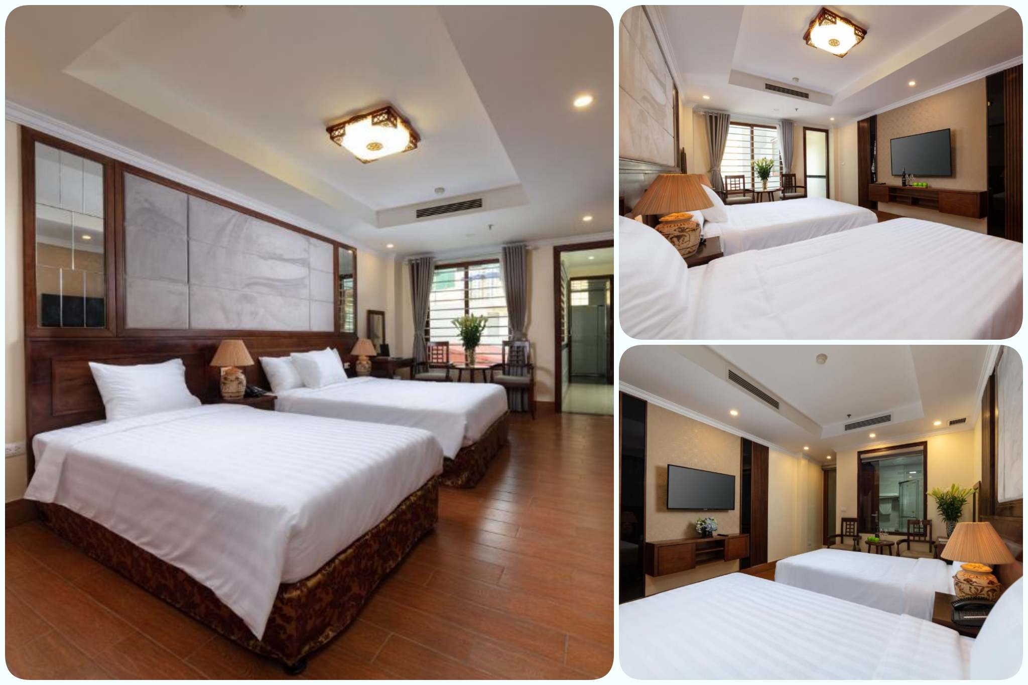 Không gian phòng family  tại The West Hotel & Spa 